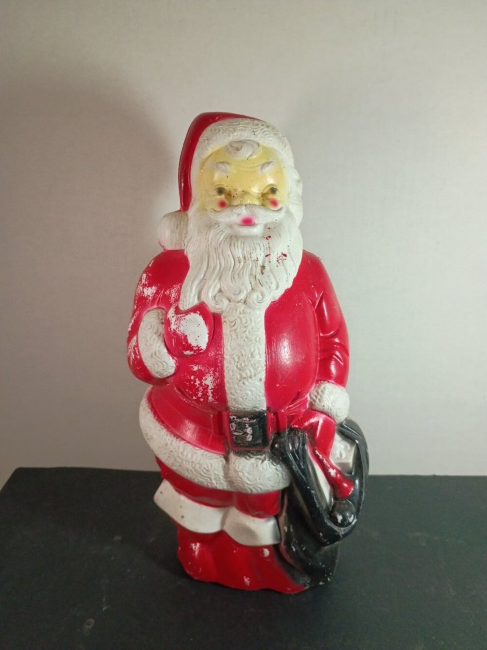 VTG 1968 Empire Santa Blow Mold 13 Inches Tall